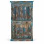 Etagères - Etagère en manguier bleu vieilli 180cm - GINER Y COLOMER