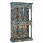Etagères - Etagère en manguier bleu vieilli 180cm - GINER Y COLOMER