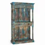 Etagères - Etagère en manguier bleu vieilli 180cm - GINER Y COLOMER