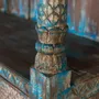 Etagères - Etagère en manguier bleu vieilli 180cm - GINER Y COLOMER