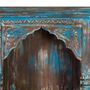 Sideboards - Sideboard in aged blue mango wood 170 cm - GINER Y COLOMER
