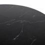 Dining Tables - Round dining table in mango wood and marble diameter 120cm - GINER Y COLOMER