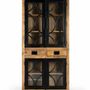 Buffets - Vitrine de style industriel avec 4 portes vitrées - GINER Y COLOMER