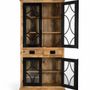 Buffets - Vitrine de style industriel avec 4 portes vitrées - GINER Y COLOMER