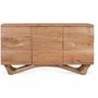 Sideboards - Handcrafted sideboard in acacia wood 140cm - GINER Y COLOMER