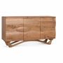 Sideboards - Handcrafted sideboard in acacia wood 140cm - GINER Y COLOMER