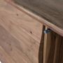 Sideboards - Handcrafted sideboard in acacia wood 140cm - GINER Y COLOMER