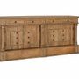 Buffets - Buffet avec 4 tiroirs et 4 portes en bois de manguier - GINER Y COLOMER
