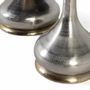 Tables basses - Lot de deux tables basses avec plateau circulaire en marbre - GINER Y COLOMER