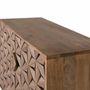Sideboards - Hand-carved two-door sideboard in mango wood - GINER Y COLOMER