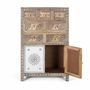 Sideboards - Mango wood and MDF sideboard with hand-painted details - GINER Y COLOMER