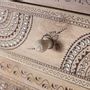 Sideboards - Mango wood and MDF sideboard with hand-painted details - GINER Y COLOMER