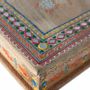 Coffee tables - Mango wood coffee table with hand-painted details - GINER Y COLOMER