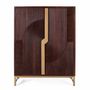 Sideboards - Bar cabinet in mango wood and metal - GINER Y COLOMER