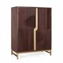 Sideboards - Bar cabinet in mango wood and metal - GINER Y COLOMER