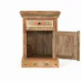 Night tables - Bedside table made and painted by hand in mango wood - GINER Y COLOMER