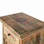 Night tables - Bedside table made and painted by hand in mango wood - GINER Y COLOMER