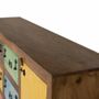 Sideboards - 9-drawer sideboard in multicolor solid wood - GINER Y COLOMER