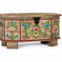 Boîtes de rangement - Coffre en bois de manguier peint à la main - GINER Y COLOMER