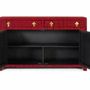 Buffets - Buffet rouge de style japonais fait main - GINER Y COLOMER