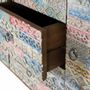 Sideboards - Solid wood sideboard with two doors and three drawers - GINER Y COLOMER
