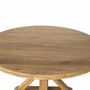 Tables Salle à Manger - Table à manger ronde en bois de manguier pour 10 personnes - GINER Y COLOMER