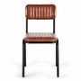 Chaises - Lot de 2 chaises en cuir - GINER Y COLOMER
