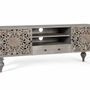 Meubles TV - Meuble TV en bois de manguier massif 150 cm - GINER Y COLOMER