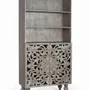 Bookshelves - Solid mango wood bookcase 180 cm - GINER Y COLOMER