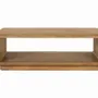 Coffee tables - Mango wood coffee table with rounded corners - GINER Y COLOMER