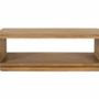 Tables basses - Table basse en bois de manguier aux coins arrondis - GINER Y COLOMER