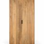 Wardrobe - Mango wood cabinet with rounded corners - GINER Y COLOMER