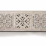 Sideboards - Mango wood sideboard and aged white metal legs - GINER Y COLOMER