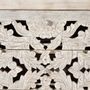 Sideboards - Mango wood sideboard and aged white metal legs - GINER Y COLOMER