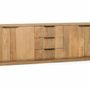 Buffets - Buffet en bois de manguier de couleur naturelle avec coins arrondis - GINER Y COLOMER