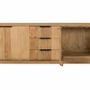 Buffets - Buffet en bois de manguier de couleur naturelle avec coins arrondis - GINER Y COLOMER
