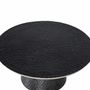Coffee tables - Round coffee table made entirely of aluminum. - GINER Y COLOMER