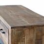 Sideboards - Sideboard in mango wood and natural metal - GINER Y COLOMER