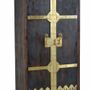 Armoires - Armoire en bois et détails en bronze noyer foncé - GINER Y COLOMER