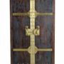 Armoires - Armoire en bois et détails en bronze noyer foncé - GINER Y COLOMER