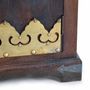 Armoires - Armoire en bois et détails en bronze noyer foncé - GINER Y COLOMER