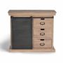 Commodes - Commode en bois manguier et métal - GINER Y COLOMER