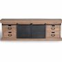 TV stands - Industrial style TV cabinet with aluminum - GINER Y COLOMER