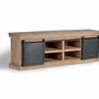 TV stands - Industrial style TV cabinet with aluminum - GINER Y COLOMER