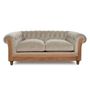 Canapés - Chesterfield Essence Velvet Pearl | Canapé - CREARTE COLLECTIONS
