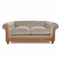 Sofas - Chesterfield Essence Velvet Pearl | Sofa - CREARTE COLLECTIONS