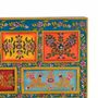 Chests of drawers - Mango wood chest of drawers with hand-painted multi-colored details - GINER Y COLOMER