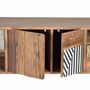 Meubles TV - Meuble TV en manguier noyer clair - GINER Y COLOMER