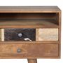 Meubles TV - Meuble TV en manguier noyer clair - GINER Y COLOMER