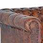 Armchairs - Chester armchair in natural leather - GINER Y COLOMER